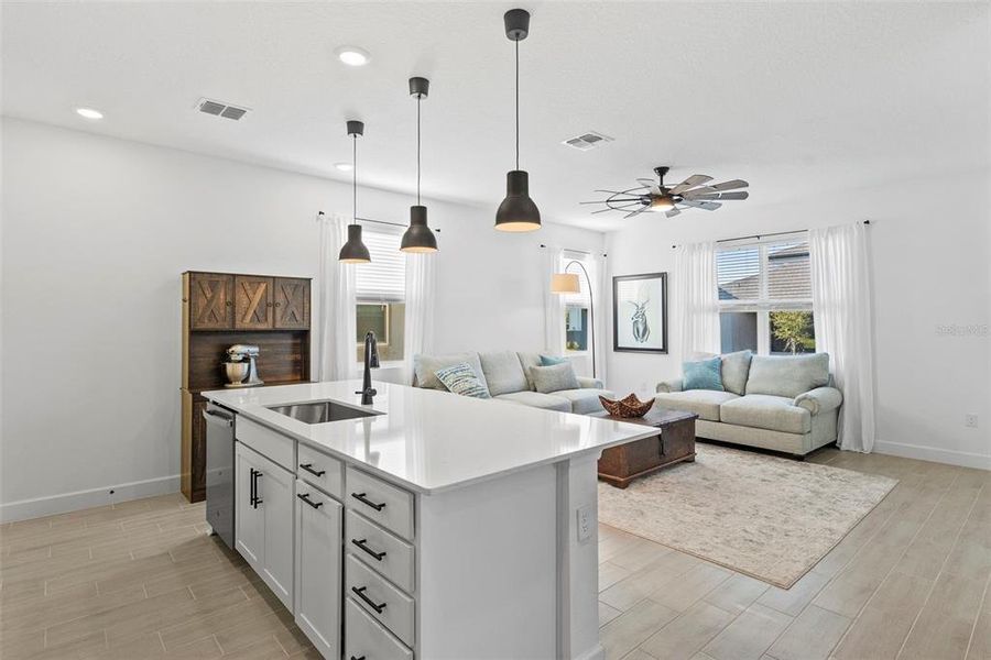 Furnished interior view inside a new home in , Apollo Beach (Image 7).