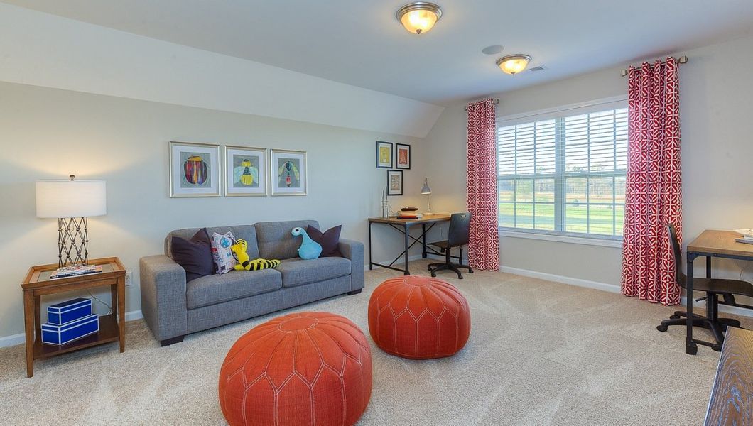 Representative furnished interior of a home built from the Fleetwood by D.R. Horton in Chumley Estates, Reidville (Image 50). Representative furnished interior of a home built from the Fleetwood by D.R. Horton in Chumley Estates, Reidville (Image 50).