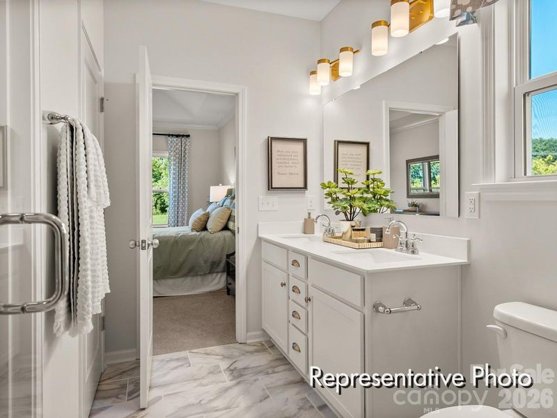 Furnished interior view inside a new home in Autumn Ridge, High Shoals (Image 5).