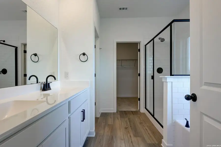 Furnished interior view inside a new home in Nopal Valley, San Antonio (Image 7).