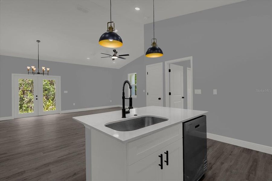 Furnished interior view inside a new home in , Deland (Image 7).
