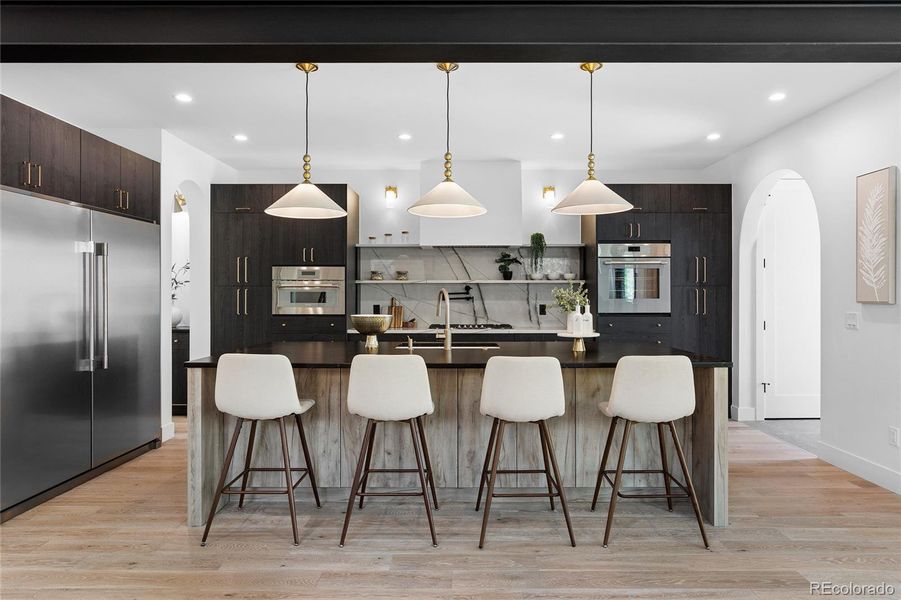 Furnished interior view inside a new home in , Denver (Image 8).