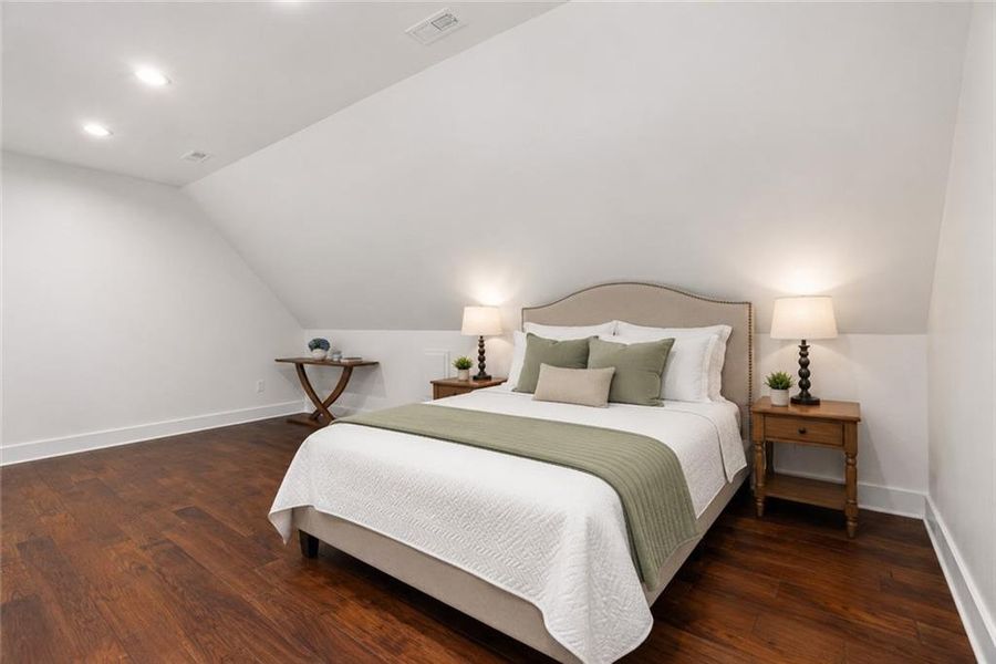 Furnished interior view inside a new home in , Resaca (Image 33).