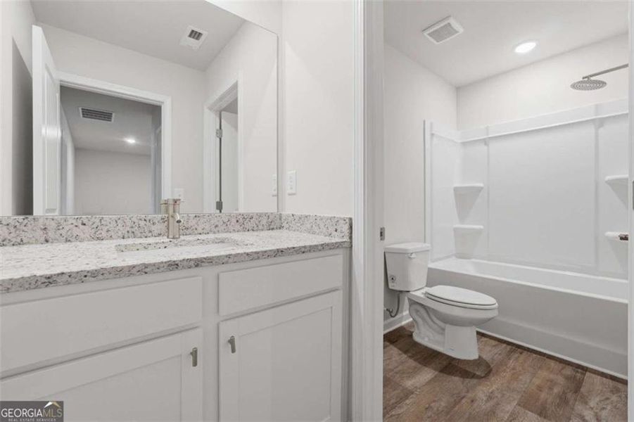 Furnished interior view inside a new home in Parkway James, Snellville (Image 9).