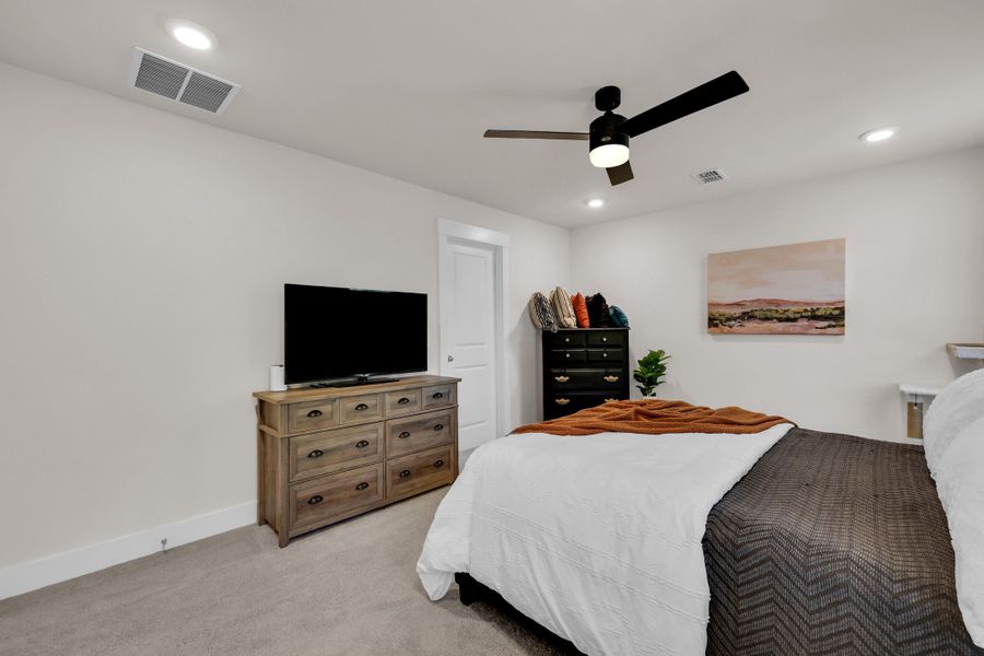 Furnished interior view inside a new home in Jasmine Point at Lakes of Cane Bay, Summerville (Image 7).
