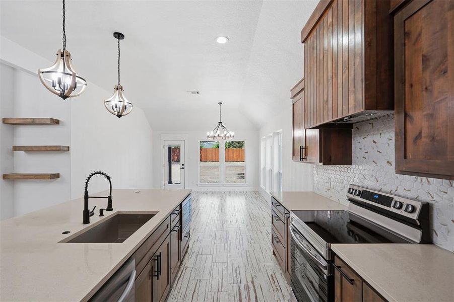 Furnished interior view inside a new home in , White Settlement (Image 8).