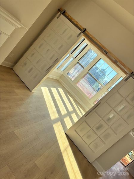 In-progress construction of a new home in The Courtyards at Hodges Farm, Charlotte, NC (Image 16). In-progress construction of a new home in The Courtyards at Hodges Farm, Charlotte, NC (Image 16).