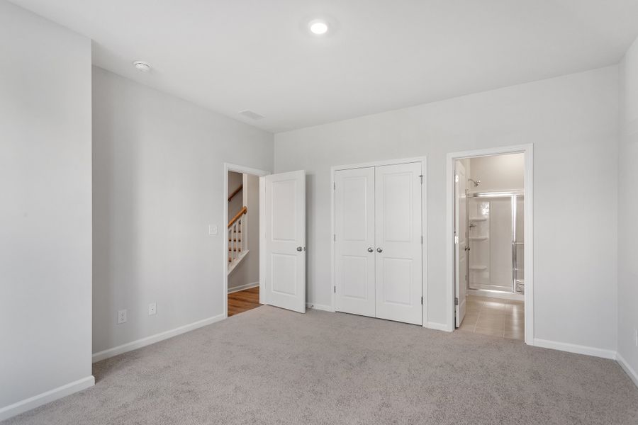 Spacious, unfurnished interior of a new home in Renaissance at White Oak, Garner (Image 29). Spacious, unfurnished interior of a new home in Renaissance at White Oak, Garner (Image 29).