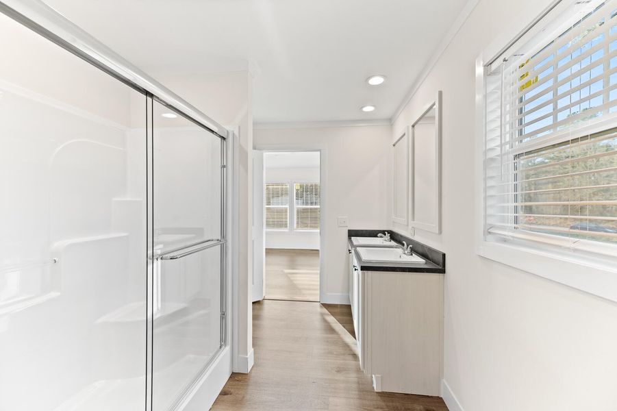 Furnished interior view inside a new home in , Pineville (Image 6).