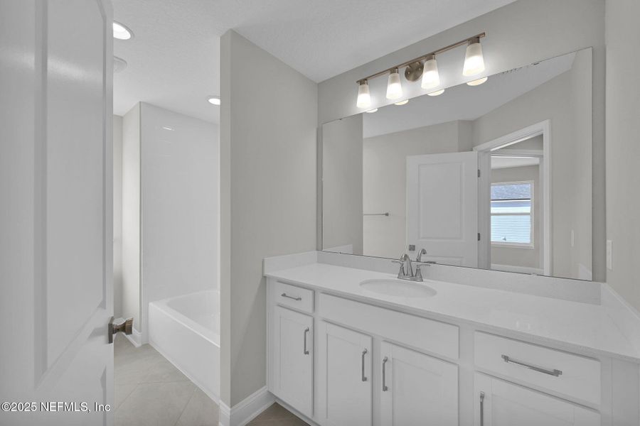 Furnished interior view inside a new home in Seabrook Village at Nocatee, Ponte Vedra (Image 13).