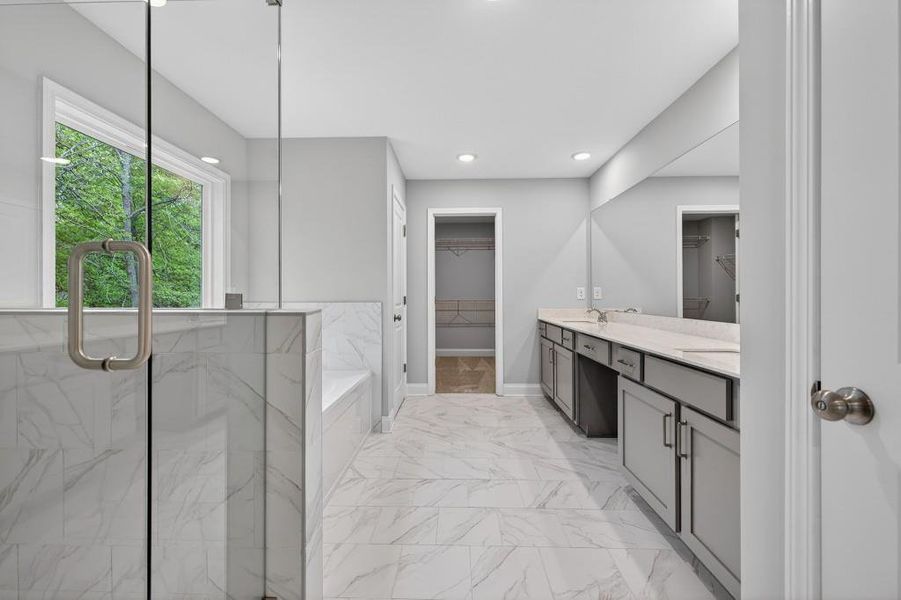 Furnished interior view inside a new home in , Sugar Hill (Image 16).