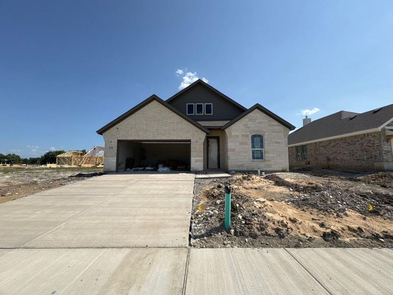 In-progress construction of a new home in Cedar Ridge Estates, Anna, TX (Image 7). In-progress construction of a new home in Cedar Ridge Estates, Anna, TX (Image 7).