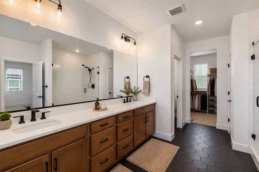Furnished interior view inside a new home in Uplands, Westminster (Image 8).
