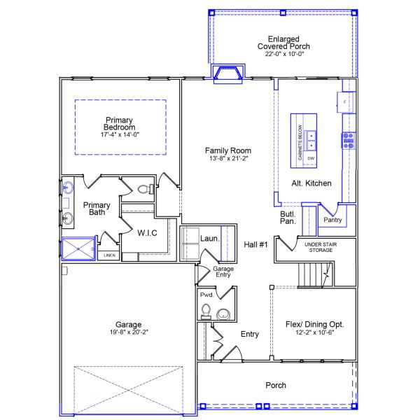 2D floor plan layout of this home in Hendrix Farms, Lexington, SC (Image 5). 2D floor plan layout of this home in Hendrix Farms, Lexington, SC (Image 5).