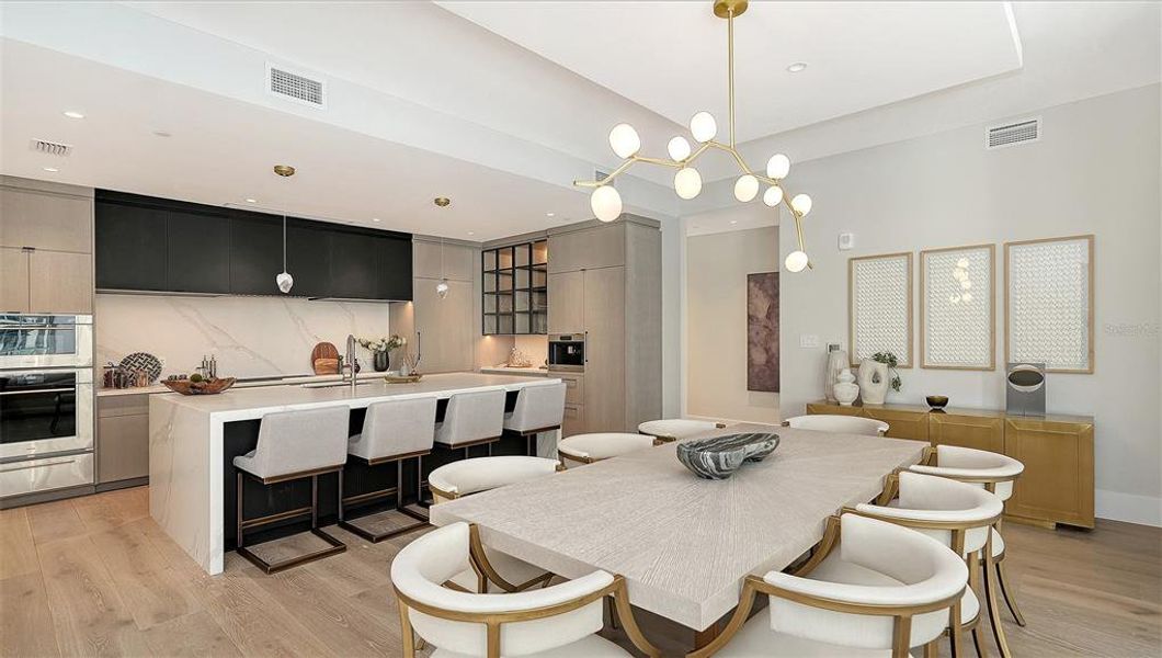 Furnished interior view inside a new home in , Sarasota (Image 19). Furnished interior view inside a new home in , Sarasota (Image 19).