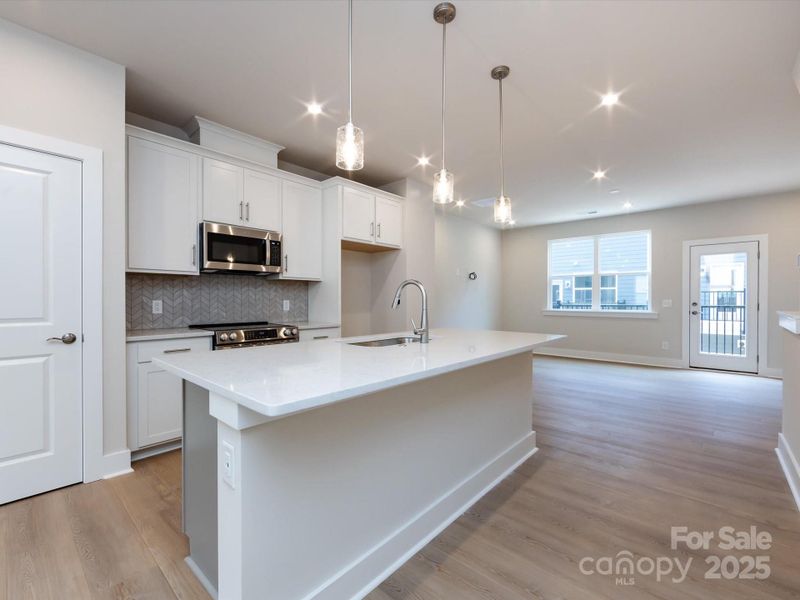Furnished interior view inside a new home in Context at Oakhurst, Charlotte (Image 7).