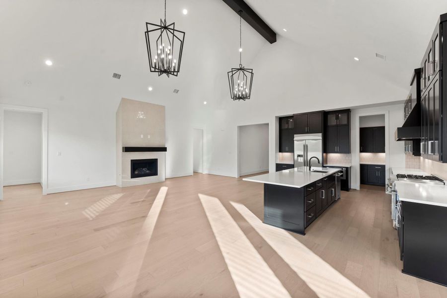Furnished interior view inside a new home in Homestead Hill, New Waverly (Image 10).