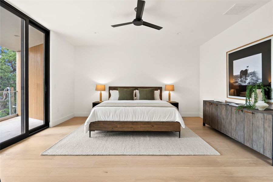 Furnished interior view inside a new home in , Austin (Image 10).