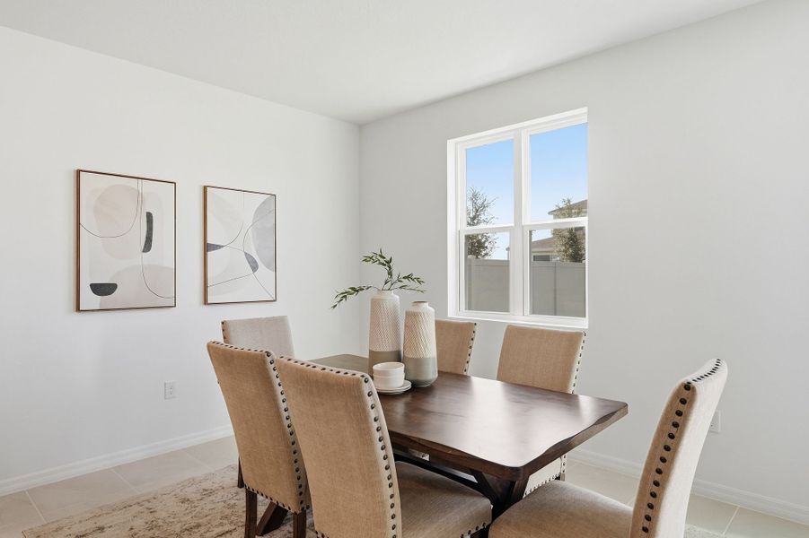 Furnished interior view inside a new home in Marion Ridge, Haines City (Image 3).