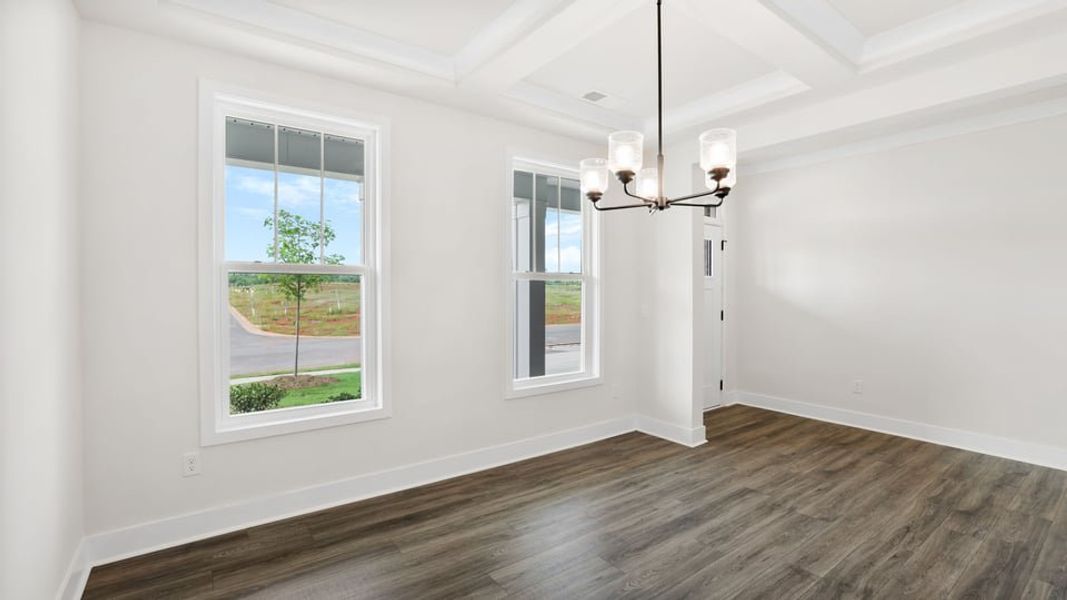 Spacious, unfurnished interior of a new home in Adams Glen, Greenville (Image 19). Spacious, unfurnished interior of a new home in Adams Glen, Greenville (Image 19).