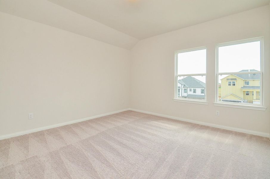 Step into the third bedroom. Step into the third bedroom.