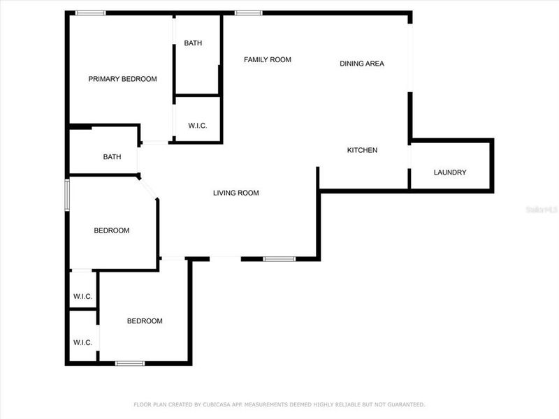 2D floor plan layout of this home in , North Port, FL (Image 2).