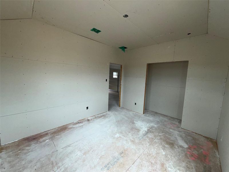 In-progress construction of a new home in Lariat, Liberty Hill, TX (Image 25).