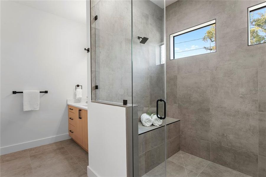 Furnished interior view inside a new home in , Tampa (Image 36).