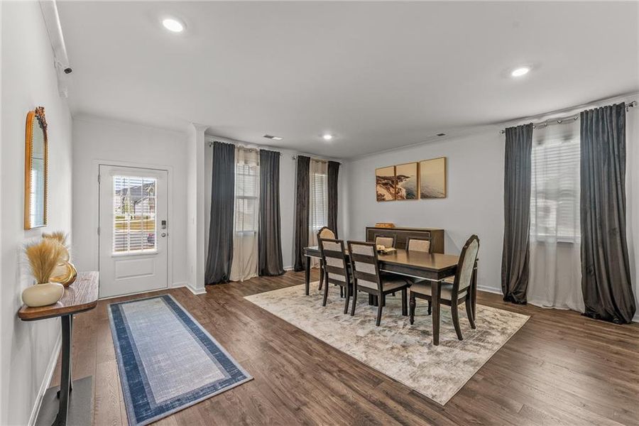 Furnished interior view inside a new home in Independence, Loganville (Image 15).