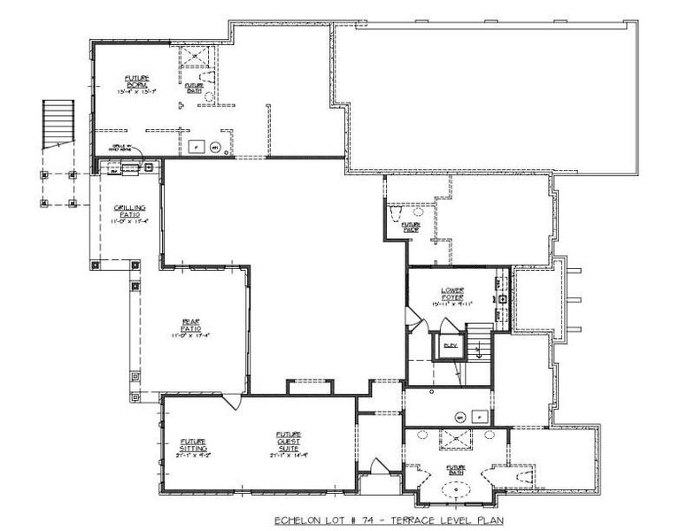 2D floor plan layout of this home in , Alpharetta, GA (Image 5).