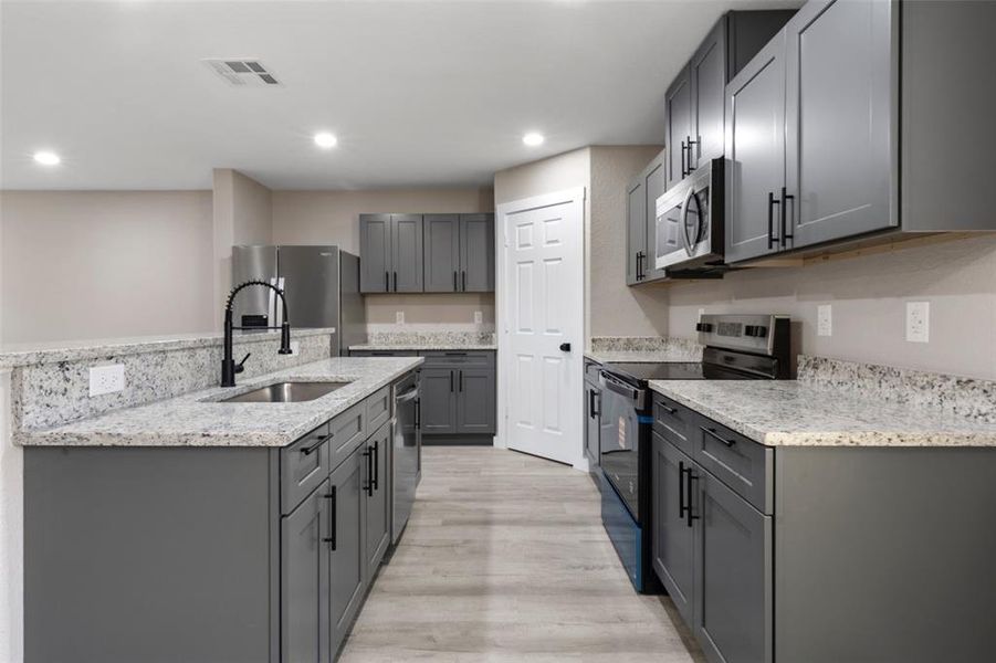 Furnished interior view inside a new home in , Waco (Image 12).