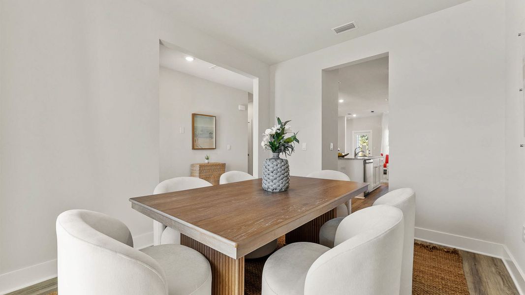 Furnished interior view inside a new home in Misting Springs, Crawfordville (Image 6).