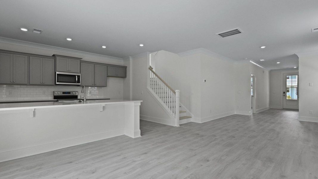 Furnished interior view inside a new home in Sheep Island, Summerville (Image 4).