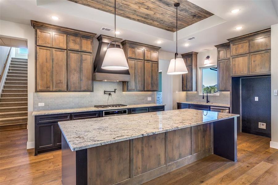 Furnished interior view inside a new home in , Weatherford (Image 5).
