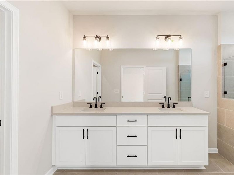 Furnished interior view inside a new home in Kelly Preserve, Loganville (Image 7).