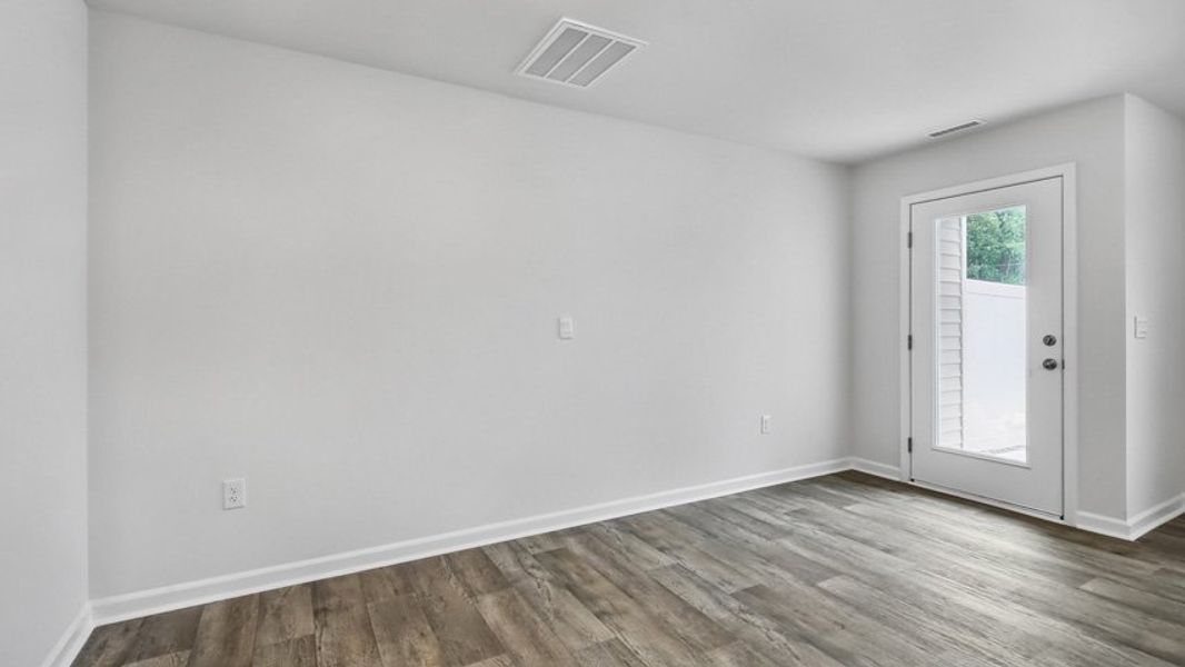 Spacious, unfurnished interior of a new home in The Townes at Wilson's Ridge, Smithfield (Image 13). Spacious, unfurnished interior of a new home in The Townes at Wilson's Ridge, Smithfield (Image 13).