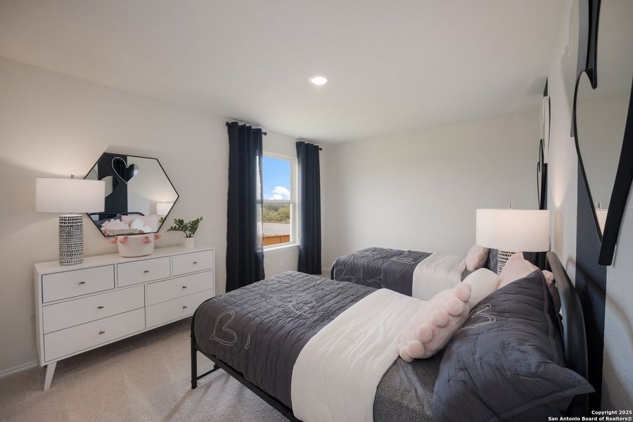 Furnished interior view inside a new home in , San Antonio (Image 27).