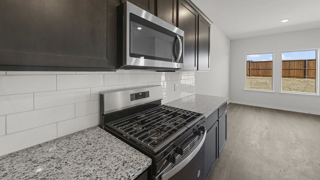Furnished interior view inside a new home in Liberty Crossing, Royse City (Image 6).