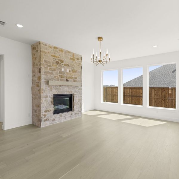 Spacious, unfurnished interior of a new home in Mustang Lakes, Celina (Image 77). Spacious, unfurnished interior of a new home in Mustang Lakes, Celina (Image 77).