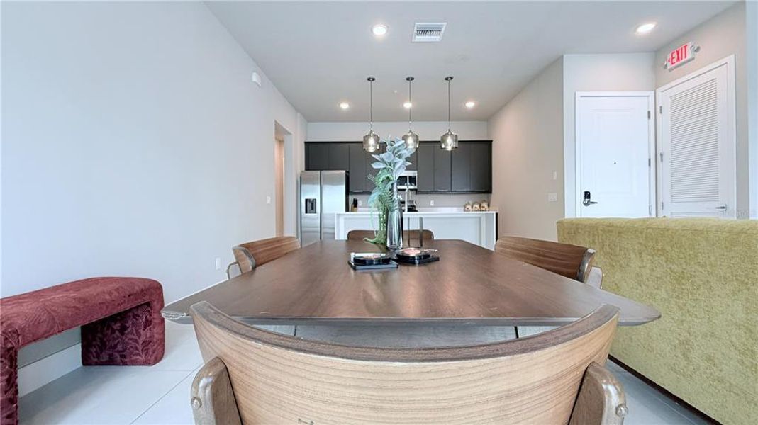 Furnished interior view inside a new home in , Reunion (Image 10).
