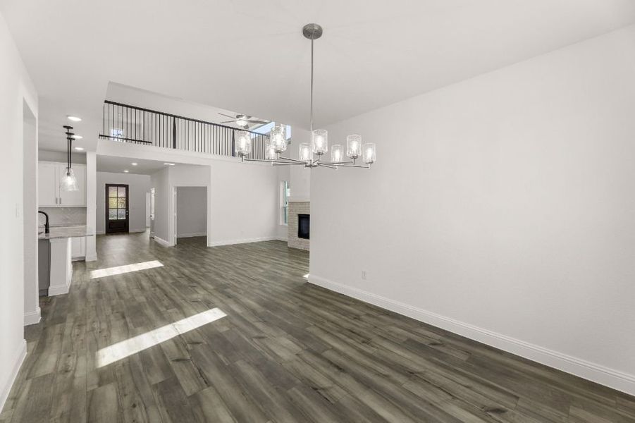 Spacious, unfurnished interior of a new home in Legacy Hills, Celina (Image 17).