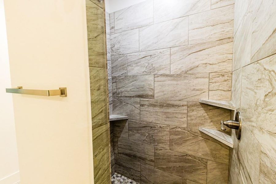 Close-up of interior finishes inside a home in , Godley (Image 5).