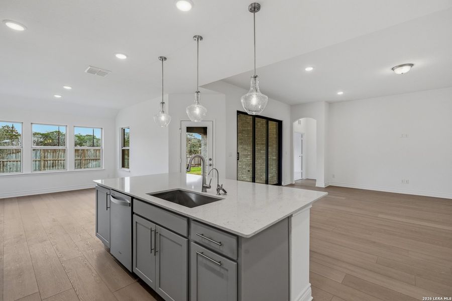 Furnished interior view inside a new home in Davis Ranch, San Antonio (Image 15).