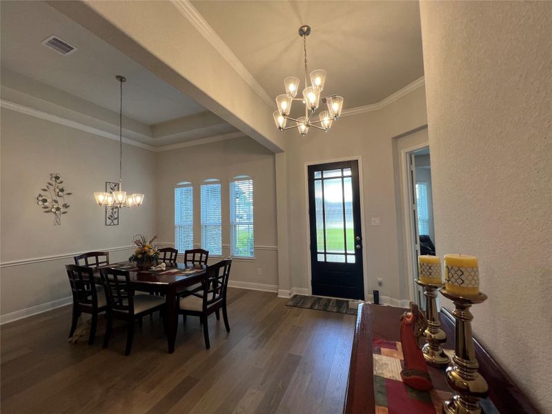 Furnished interior view inside a new home in , Conroe (Image 33). Furnished interior view inside a new home in , Conroe (Image 33).