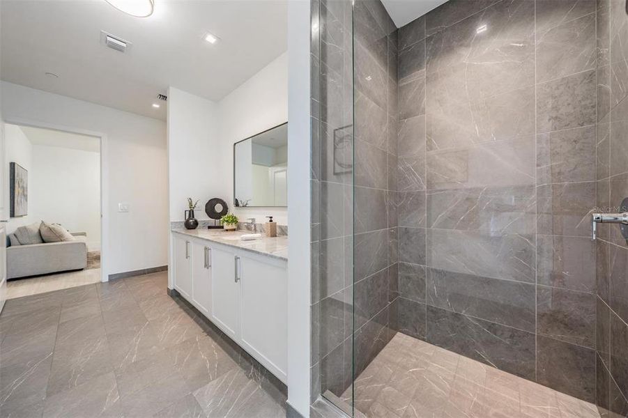 Furnished interior view inside a new home in The Ritz-Carlton Residences, Tampa (Image 35).