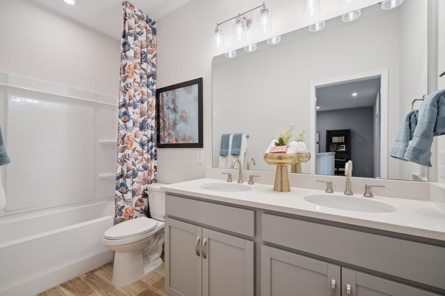 Furnished interior view inside a new home in Millstone, Cramerton (Image 14).