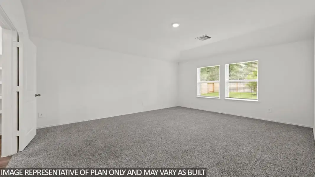 Spacious, unfurnished interior of a new home in Harrington Trails at The Canopies, Splendora (Image 9). Spacious, unfurnished interior of a new home in Harrington Trails at The Canopies, Splendora (Image 9).