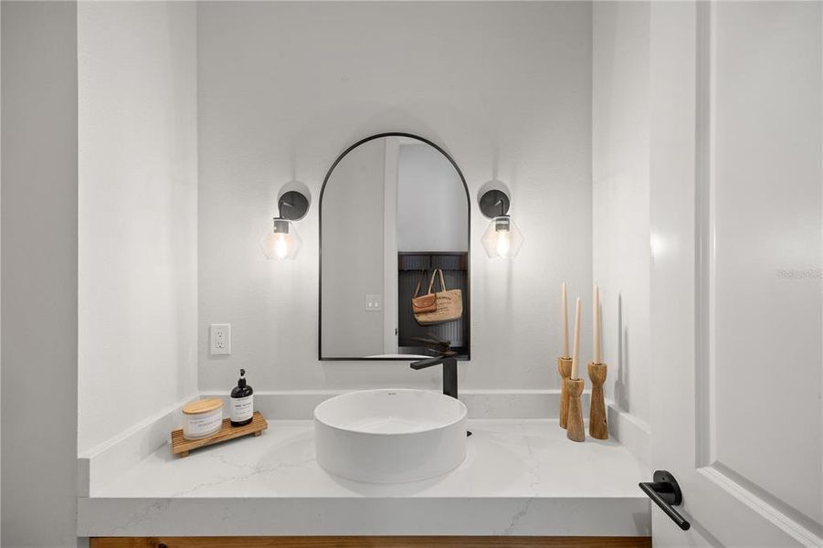 Designer Half Bath for guests Designer Half Bath for guests