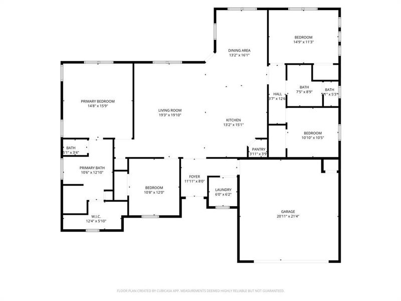2D floor plan layout of this home in , Mabank, TX (Image 5).