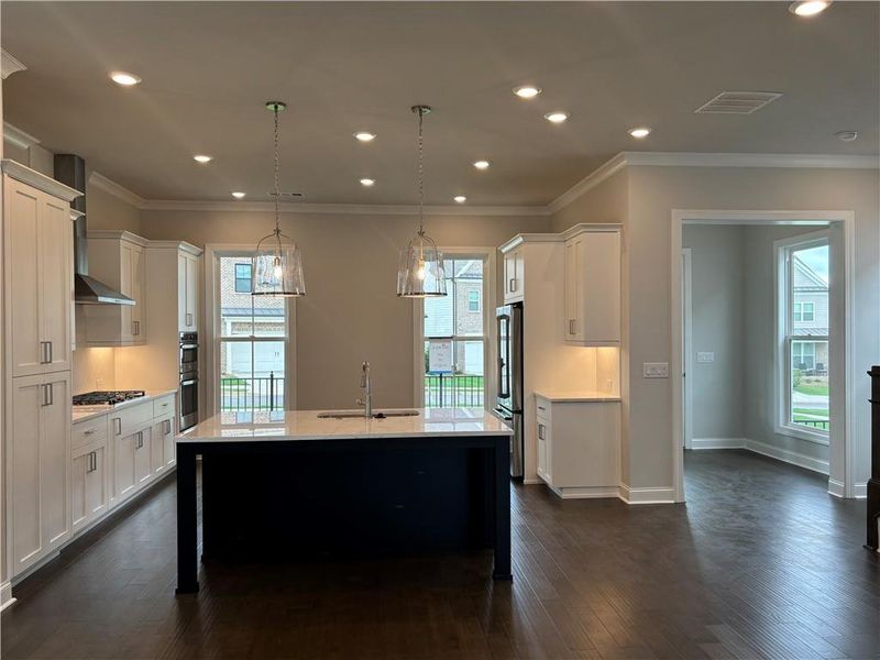 Spacious, unfurnished interior of a new home in Brackley Single Family, Cumming (Image 34).